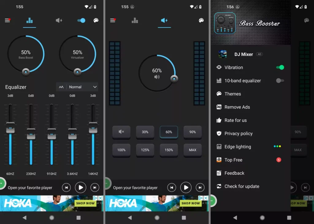 Bass Booster and Equalizer