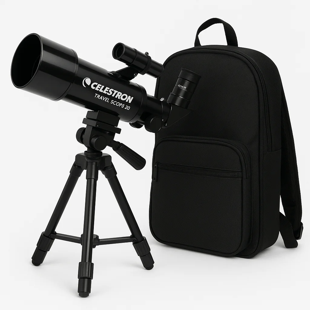 Celestron Travel Scope 50 Telescope Black